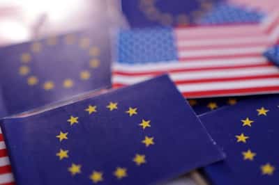 Image for EU set to freeze US trade deal approval over Trump tariff risk, Bloomberg News reports