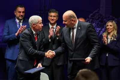 Image for US signs energy and AI deals with Balkan countries as its influence widens