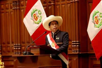 Image for Peru&#8217;s Castillo names Marxist party member as prime minister