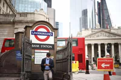 Image for UK growth slows sharply in July as COVID &#8216;pingdemic&#8217; hits
