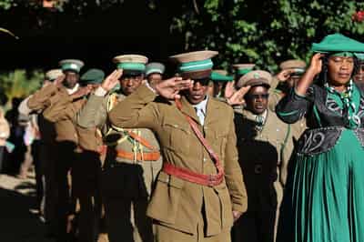 Image for Namibia honours victims of colonial genocide as reparation calls grow