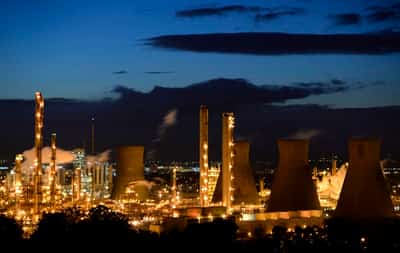 Image for Crude processing ends at Scotland's Grangemouth oil refinery, redundancies start