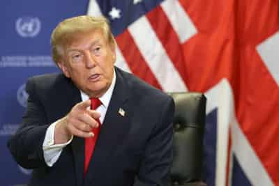 Image for Trump supports diesel export ban as fuel prices hit records