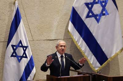 Image for Netanyahu vows crackdown on Israeli violence after attacks on Palestinian villages