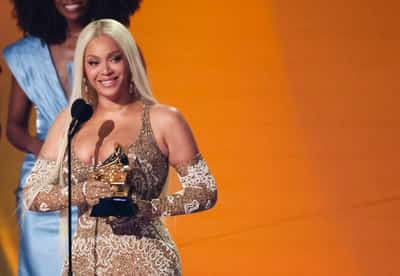 Image for Beyonce wins top Grammys prize for first time with 'Cowboy Carter'