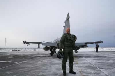 Image for Sweden's Gripen faces moment of truth in Ukraine's air war with Russia