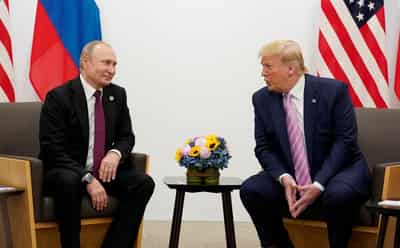 Image for Putin agrees with Trump to work with Ukraine on memorandum on possible peace accord