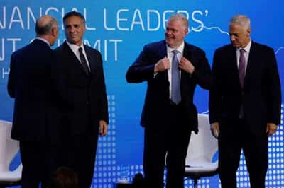 Image for World’s top bankers expect markets to stay turbulent
