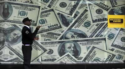 Image for U.S. dollar, yen rise after soft China data, amid Afghan unrest
