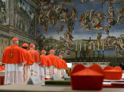 Image for Jesus gets a makeover as Sistine Chapel artwork undergoes restoration