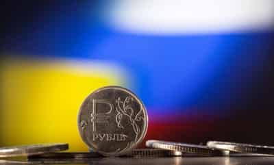 Image for Rouble weakens sharply from over 2-year high vs euro before long weekend