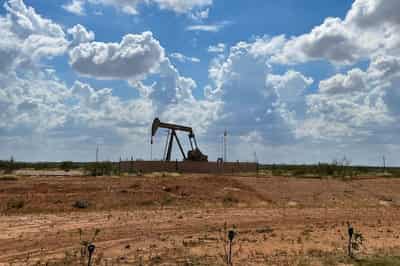 Image for US oil prices jump on supply fears amid expanding U.S.-Israeli war with Iran