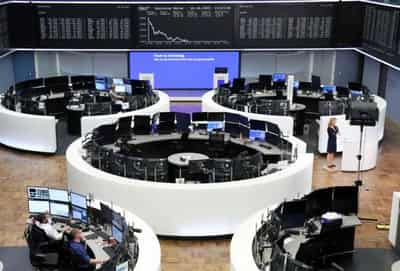 Image for European shares steady at the end of brutal week