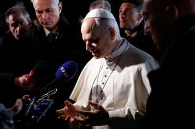 Image for Pope Leo urges Trump to find 'off-ramp' to end Iran war