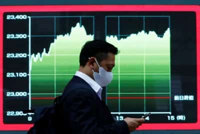 Image for Asian shares fall again, dollar drifts