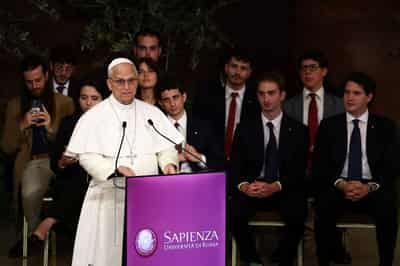 Image for Pope Leo decries European military spending as 'betrayal' of diplomacy