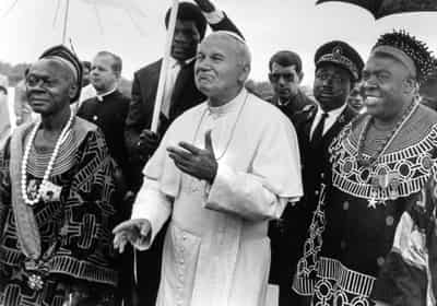 Image for Factbox-Hostage stand-offs and disputed comments: Past papal visits to Africa