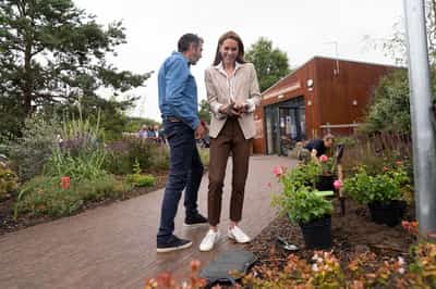 Image for UK's Princess Kate says she had to 'put on brave face' in cancer journey