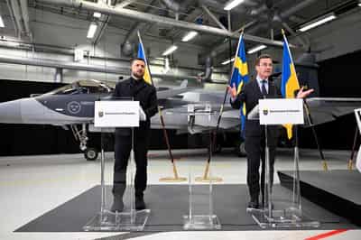 Image for Factbox-What are the Gripen fighter jets Ukraine wants to buy from Sweden?