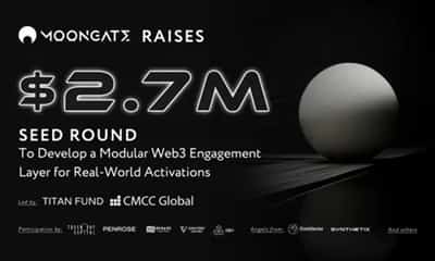 Image for Moongate Raises $2.7M Seed Round to Develop a Modular Web3 Engagement Layer for Real-World Activations