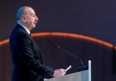 Image for COP29 host Azerbaijan hits out at West in defence of oil and gas industry
