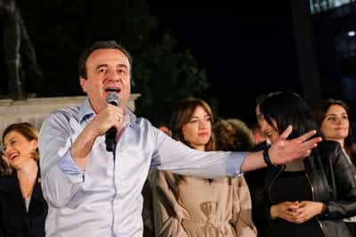 Image for Kosovo parliament re-elects Albin Kurti as prime minister