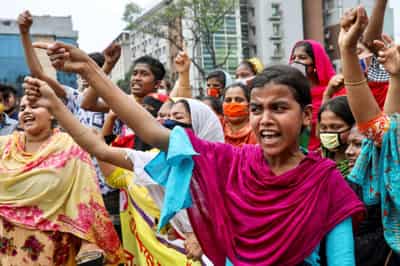 Image for Asian garment makers fashion united front to pressure Western brands