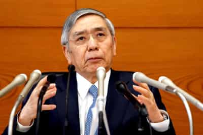 Image for BOJ&#8217;s Kuroda says stock boom reflects economic optimism, defends ETF scheme