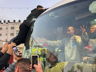 Image for Prominent Palestinian prisoner freed in Gaza deal unable to return to embattled hometown