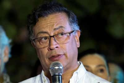 Image for Colombia's Petro says drug traffickers want to kill him with missiles