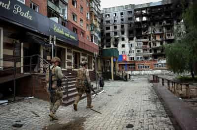 Image for Russia says its forces advance in Pokrovsk in house-to-house battles