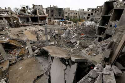 Image for Israel strikes in Gaza kill 10, including senior Hamas and Islamic Jihad figures