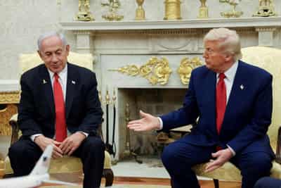 Image for Bypassed by Trump, Israel dismayed but silent