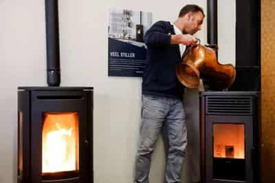 Image for Shocked by gas bills, thrifty Dutch stockpile coal, wood for winter