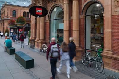 Image for Lego sales rise as bricks click with more shoppers