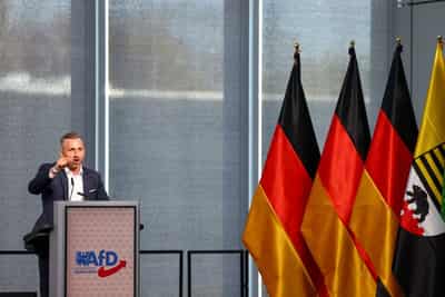 Image for As Merz struggles, Germany's far-right AfD goes local to woo voters