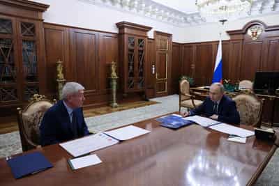 Image for Russian firms use netting, gold and crypto in transborder payments, watchdog chief tells Putin