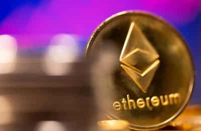 Image for Ethereum extends gains to rise 8%; bitcoin firms