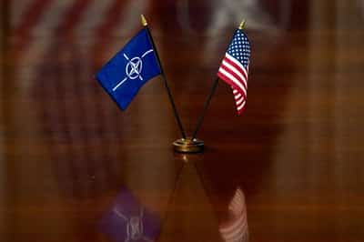 Image for Trump says Putin will not attack NATO territory, downplays Ratcliffe trip