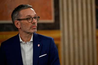 Image for Austrian coalition talks led by far right near collapse, blame game begins