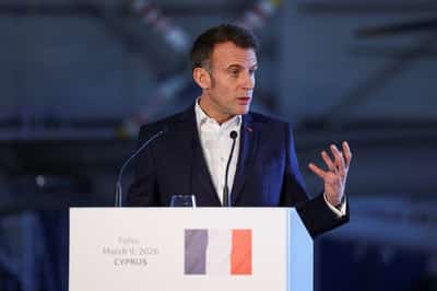 Image for France will send two warships to Red Sea, Macron says