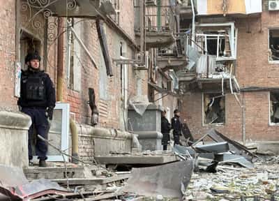 Image for Major Russian attack on Ukraine kills four, wounds dozens