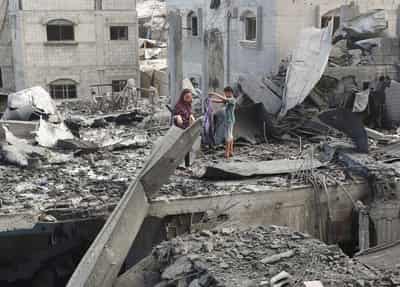 Image for Trump says there could be a Gaza deal next week