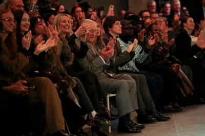 Image for King Charles visits London fashion show after brother's arrest
