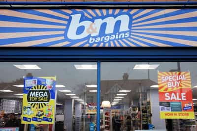 Image for UK retailer B&M posts higher first-quarter like-for-like sales on warmer weather