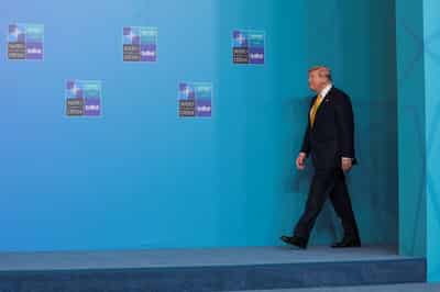Image for Trump told NATO leaders he wants to keep US in alliance, source says