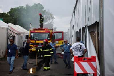Image for COP30 climate summit evacuated after fire disrupts negotiations