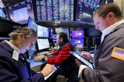 Image for Stocks edge higher, oil prices fall as markets eye Russia-Ukraine tensions, White House appointments