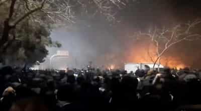 Image for Deaths from Iran protests reach more than 500, rights group says