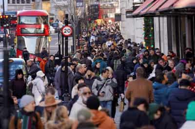 Image for British shoppers defy cost-of-living crisis at Christmas